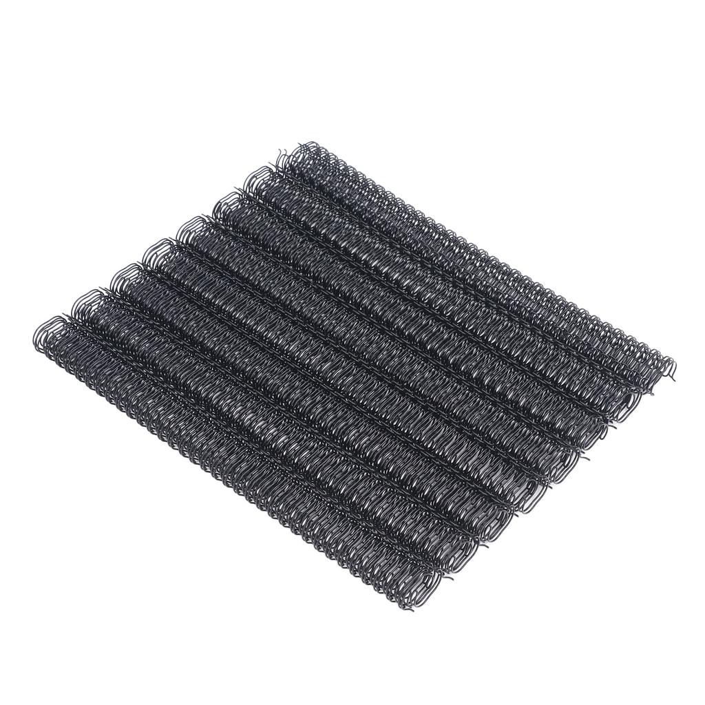 100PCS Double   Wire Binding Spines 9Celsius16 Inch 34   3:1 Pitch 120 Sheet Capacity   Spiral Binding Coil for Student Coworker