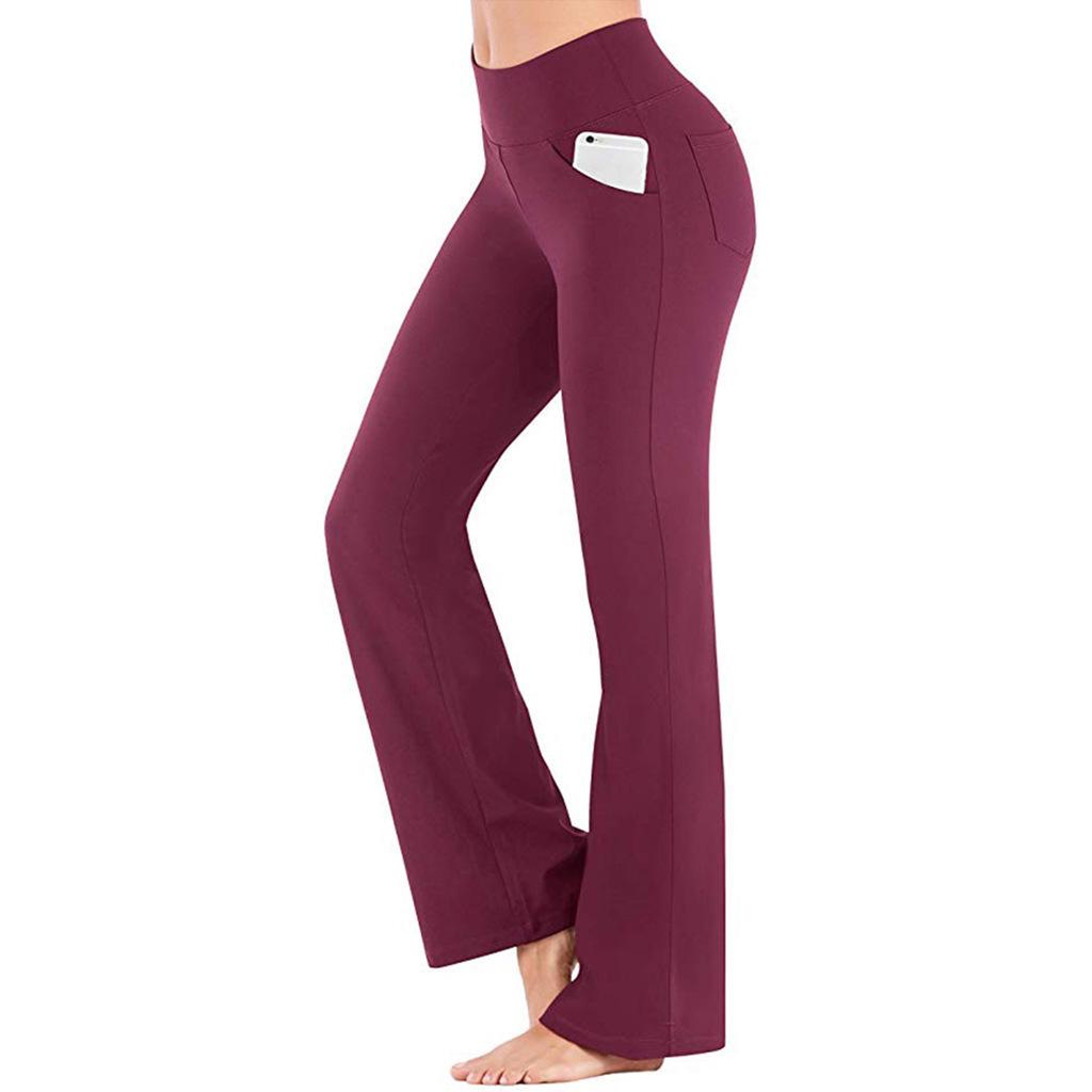 

High-Waisted Micro Flare Yoga Pants 4XL