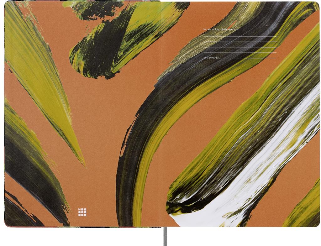 Moleskine Lok Ng x Year of the Tiger Limited Edition Collector's Box Hardcover A4 Size Horizontal Ruled LECNYTIGCLT