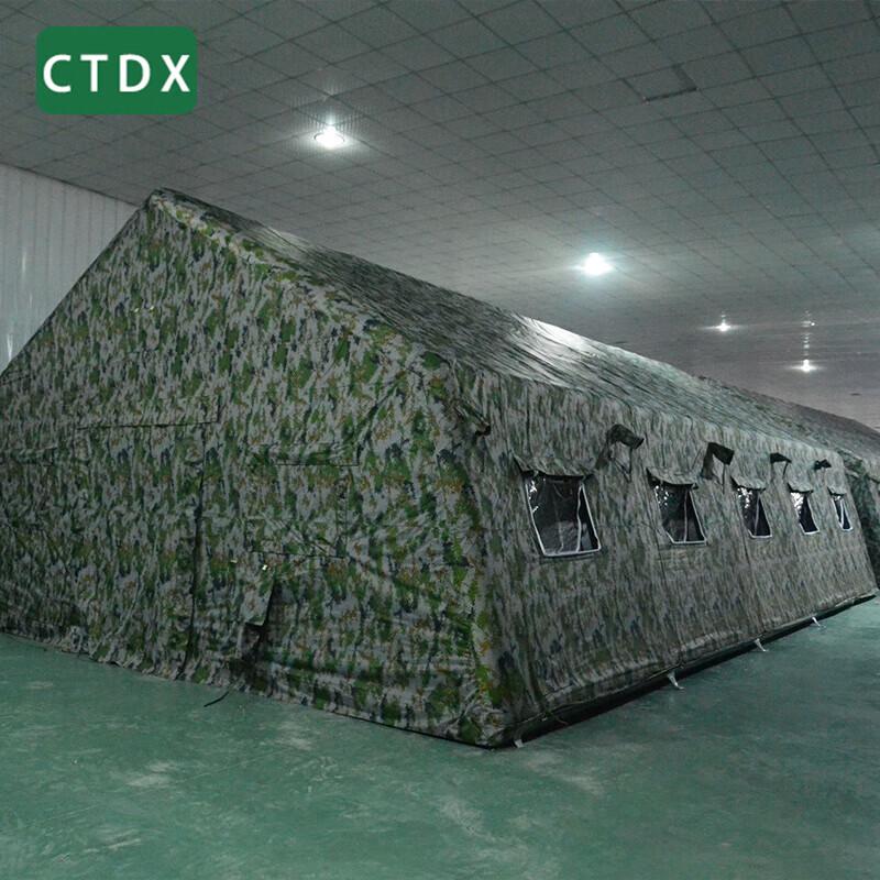 CTDX Camouflage Inflatable Command & Rescue Tent