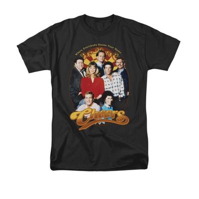 Cheers Group Shot TV Show T-Shirt Sizes S-4XL NEW