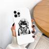 Aufkleber Anime Mädchen TPU Fall für iPhone XR 7 8 14 15 11 12 13 X XS Pro Max Xiaomi Redmi 13C Hinweis 9 Samsung A22 S23 S24 Ultra Plus VIVO