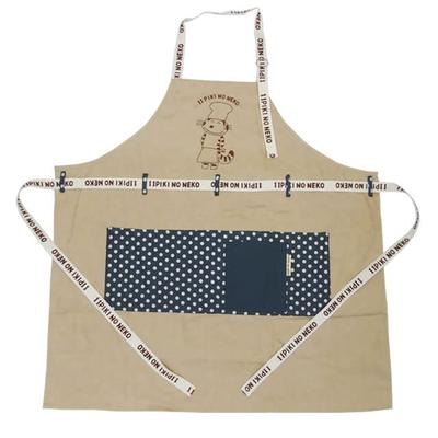 Watanabe 11 Cats Apron Polka Dot