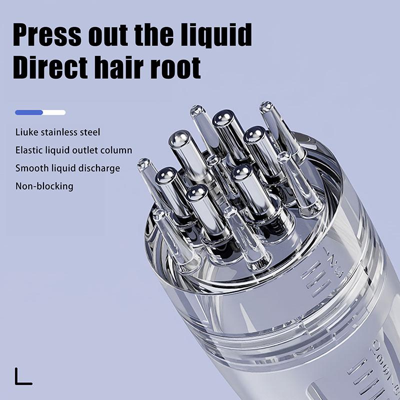 Scalp Applicator Liquid Comb Portable Mini Massage Comb Essential Oil Liquid Guiding Massager Anti Hair Loss Scalp Care Tools
