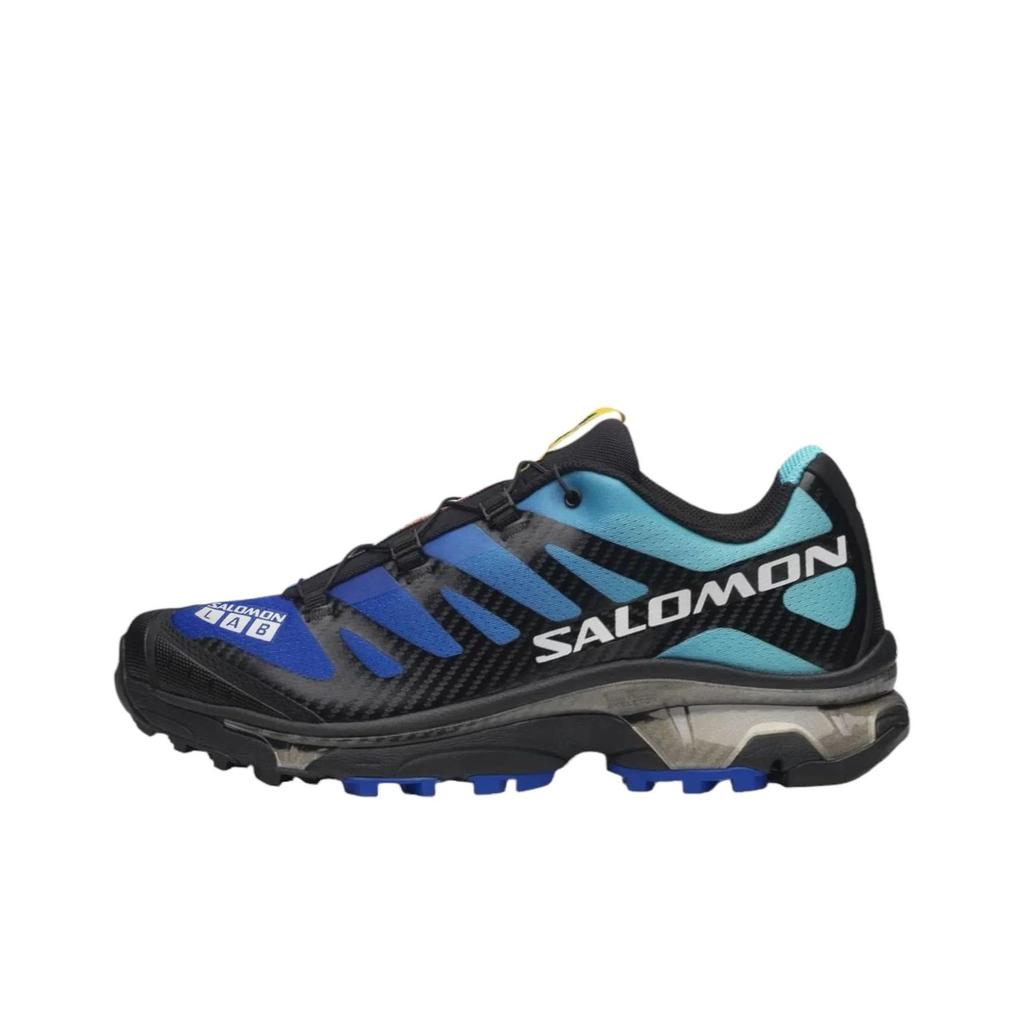 SALOMON XT-4 OG Pohodlné Měkké Odolné Prodyšné Podpora Běžecké Boty do Terénu Unisex Běžecké Boty Černá Modrá 478666