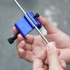 Blue/Black Motorcycle Chain Alignment Tool Quick Accurate Alignment Tool for Motor Scooter Sprocket Sport Dirt Bike ATV Repair