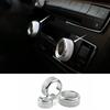 Silver Aluminum 2008-13 For BMW X5 X6 E70 E71 Air Conditioner Knob Cover Console