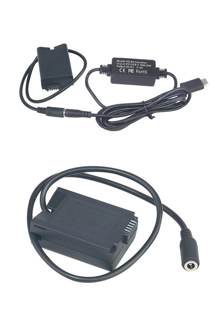 EP5G PD/Type-C Adapter for Nikon Z50/ZFC with EN-EL25 Dummy Battery