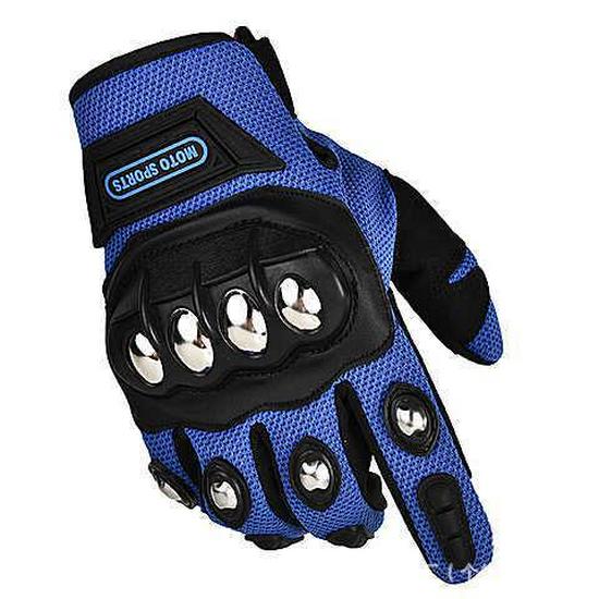 Men's Motorcycle Half-Finger Anti-Fall Gloves - Wear-Resistant Microfiber for Boxing, Fitness, and Off-Road Riding