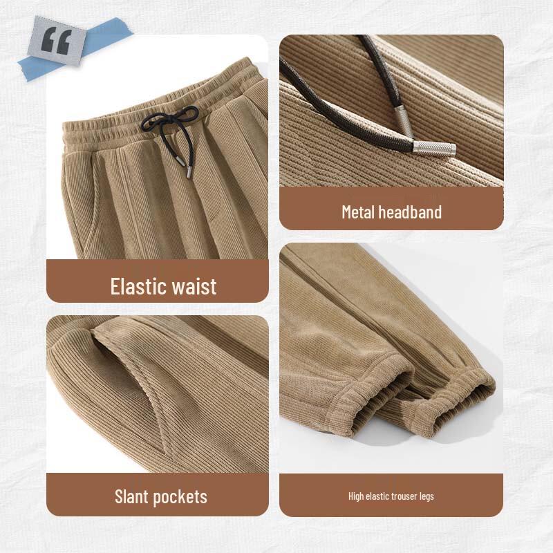 Jeanswest Life Men's Chenille Jogger Pants