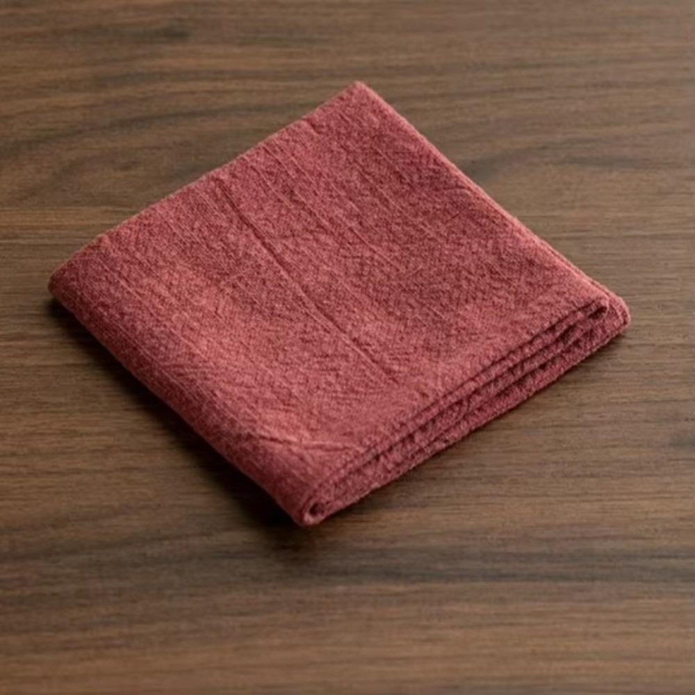 Zen Ramie Kitchen Towel Hand Towels Quick Dry Dish Towel Reusable Linen Tea Towel  Tea Table Use