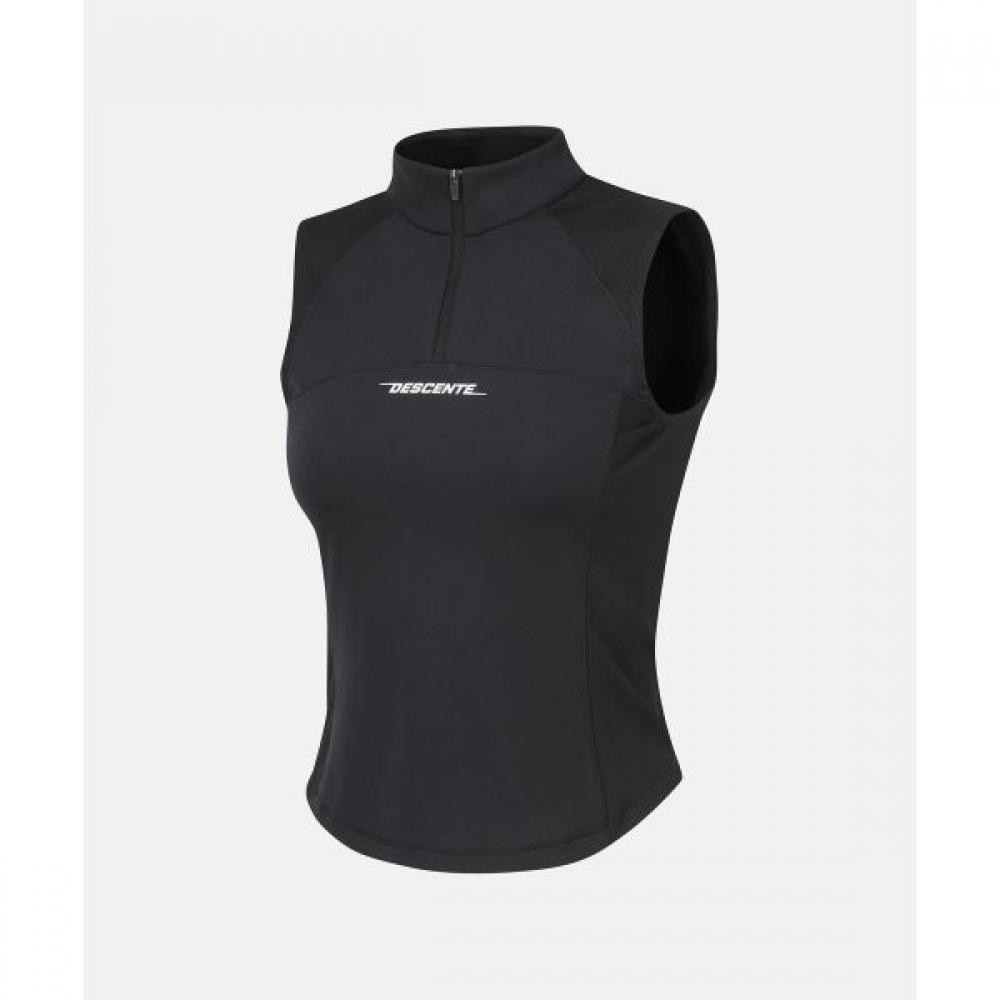 

DeScente Women S Training Vector Slim Fit SleeveleSS Black BLK0BLACK/85
