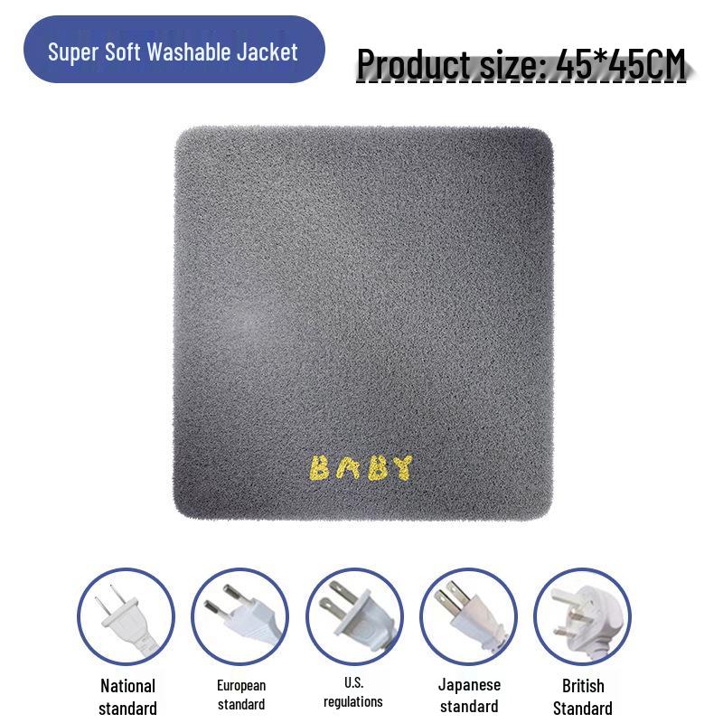 Rechargeable Waterproof Electric Heating Pad for Pets - Small Dogs & Cats, US Standard, Constant Temperature