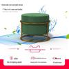 Creative Round Fabric Stool: Stylish, Soft, and Versatile for Living Room, Coffee Table, or Shoe Changing.