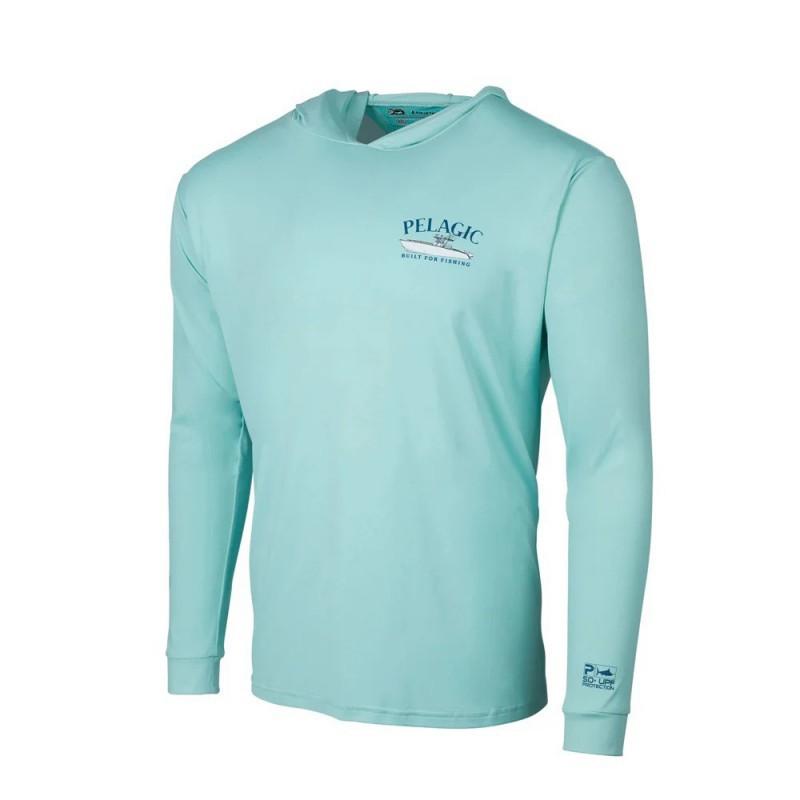 

PELAGIC Fishing Cloth Men s Sunscreen Breathable Long-sleeved T-shirt Suit 5XL