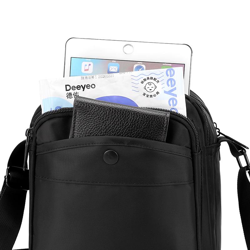 Men Crossbody Bags Male Nylon Shoulder Bags Boy Messenger Bags Man Handbags for Travel Casual Large Satchel