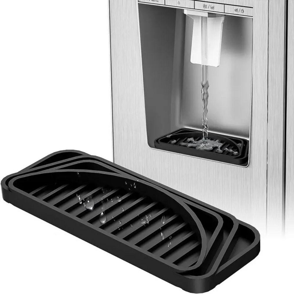 

Anti-spill Drainage Mat Multifunctional Refrigerator Accessories New Drip Tray чорний