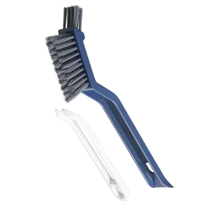 Multifunctional Stiff Bristle Bathroom and Floor Crevice Brush