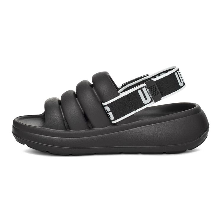 UGG Sport Yeah Slide Black (Kids) Kids Sneakers 1129050K-BLK