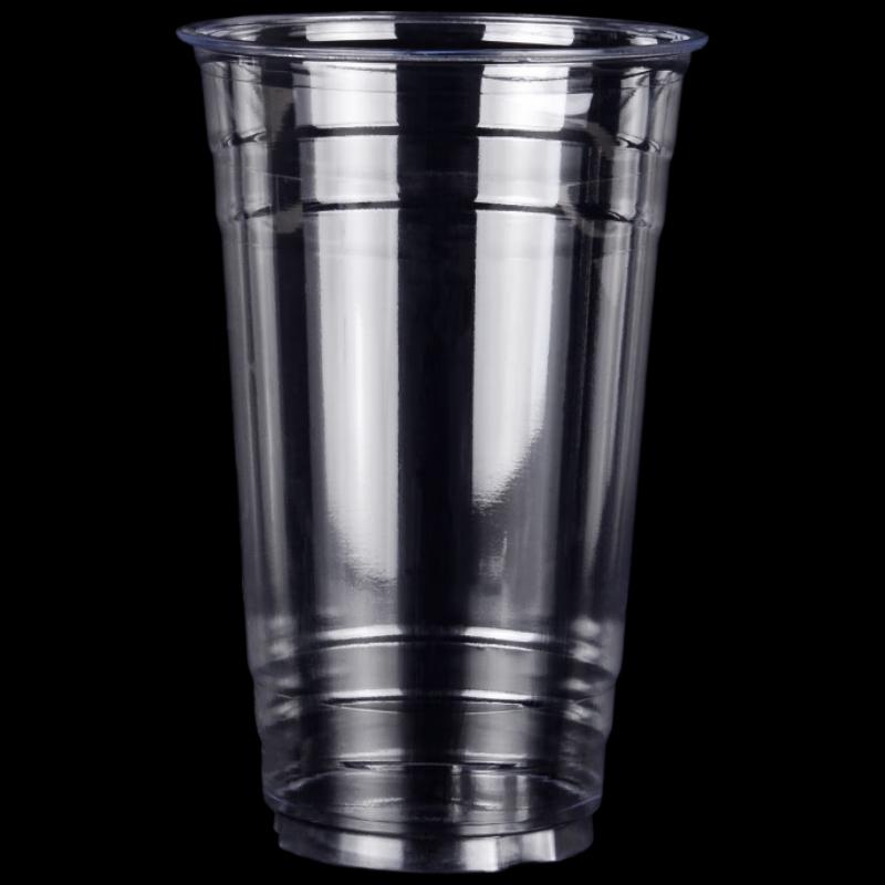 Disposable 98mm PET Cold Drink Cups & Lids