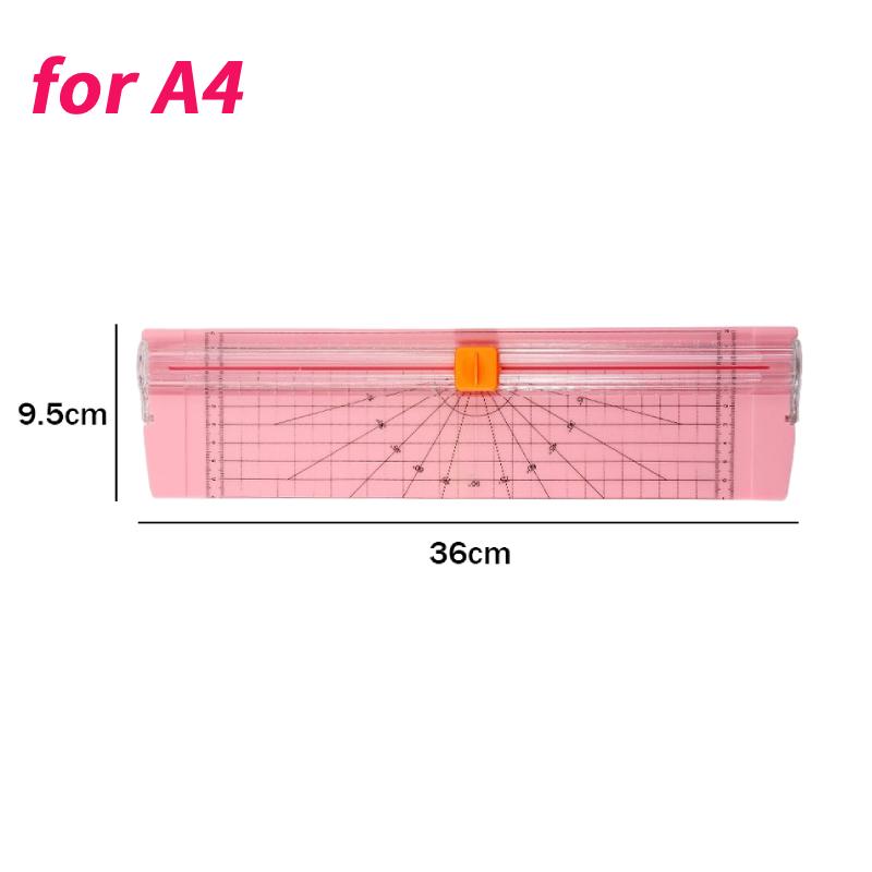 Mode Populär A4/A5 Precision Pappersfoto Trimmers Skärare Scrapbook Trimmer Lättvikt Skärmatta Maskin Ny