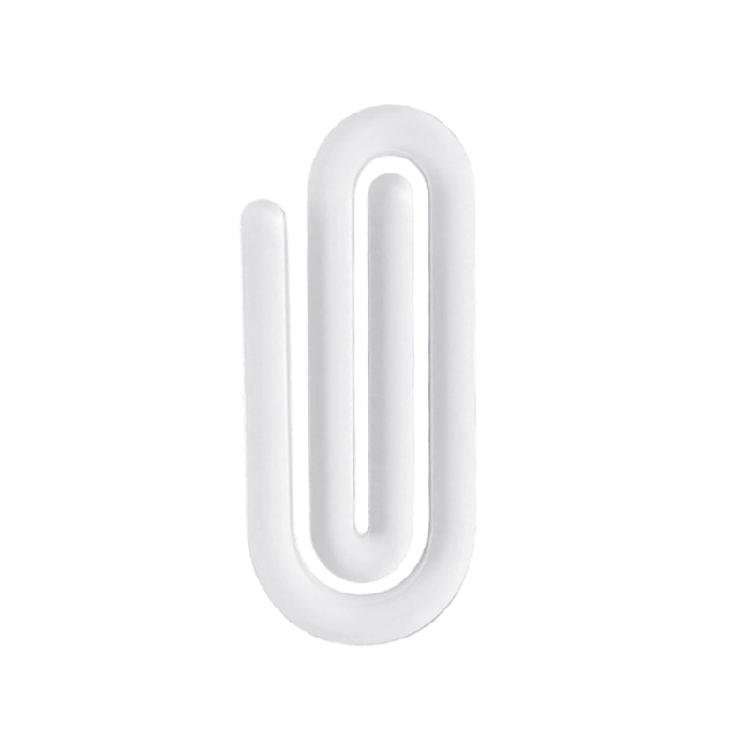 Creative Acrylic Paper Clips, Set Of 100 Multifunctional Book Sealing Clip Office School Document Craft Accessories