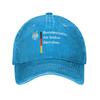 Vintage GerUnisex-Federal Institute for Delicious Beers Baseball Cap Unisex Distressed Cotton Sun Cap Outdoor Workouts Gift Hat