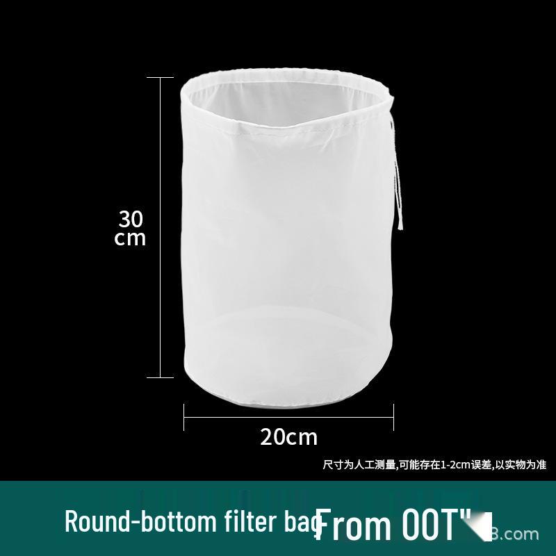 Food Grade Round Filter Cloth Bag - 100 & 200 Mesh for Soy Milk & Juice