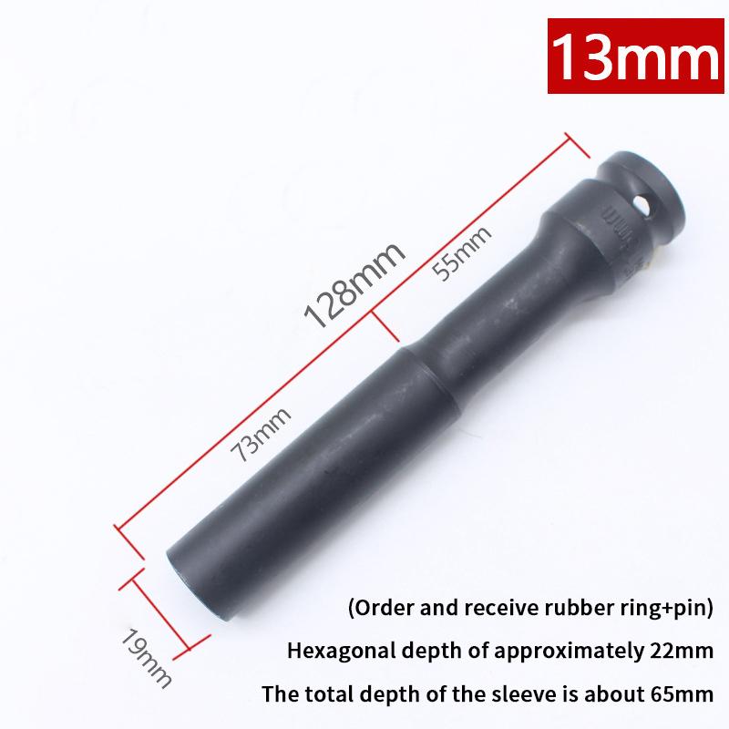 1/2 Drive Socket Wrench Hex Socket Head 8-19Mm Socket Head Tire Removal Tools Adapter Spanner Converter