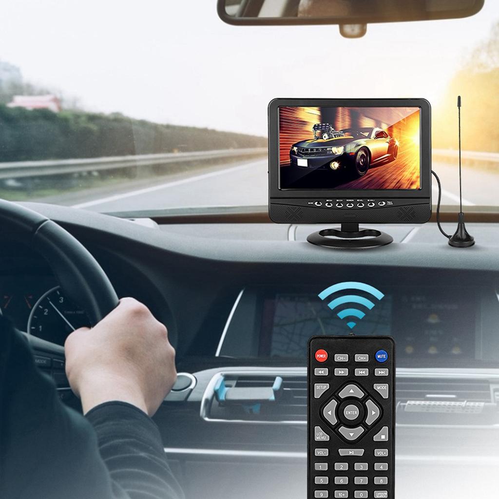 7 Zoll Auto Monitor Mit 2 Video-Eingängen – Für Rückfahrkamera & DVD-Player