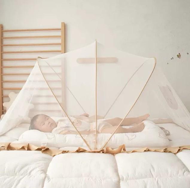 Universal Foldable Baby Mosquito Net - Shading, Bottomless, Dust-Proof