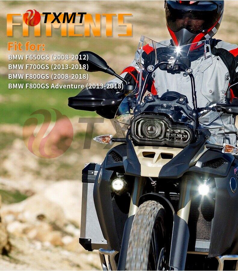 BMW F800GS/F700GS/F650GS/F800R LED Headlight Assembly - Ultra Bright