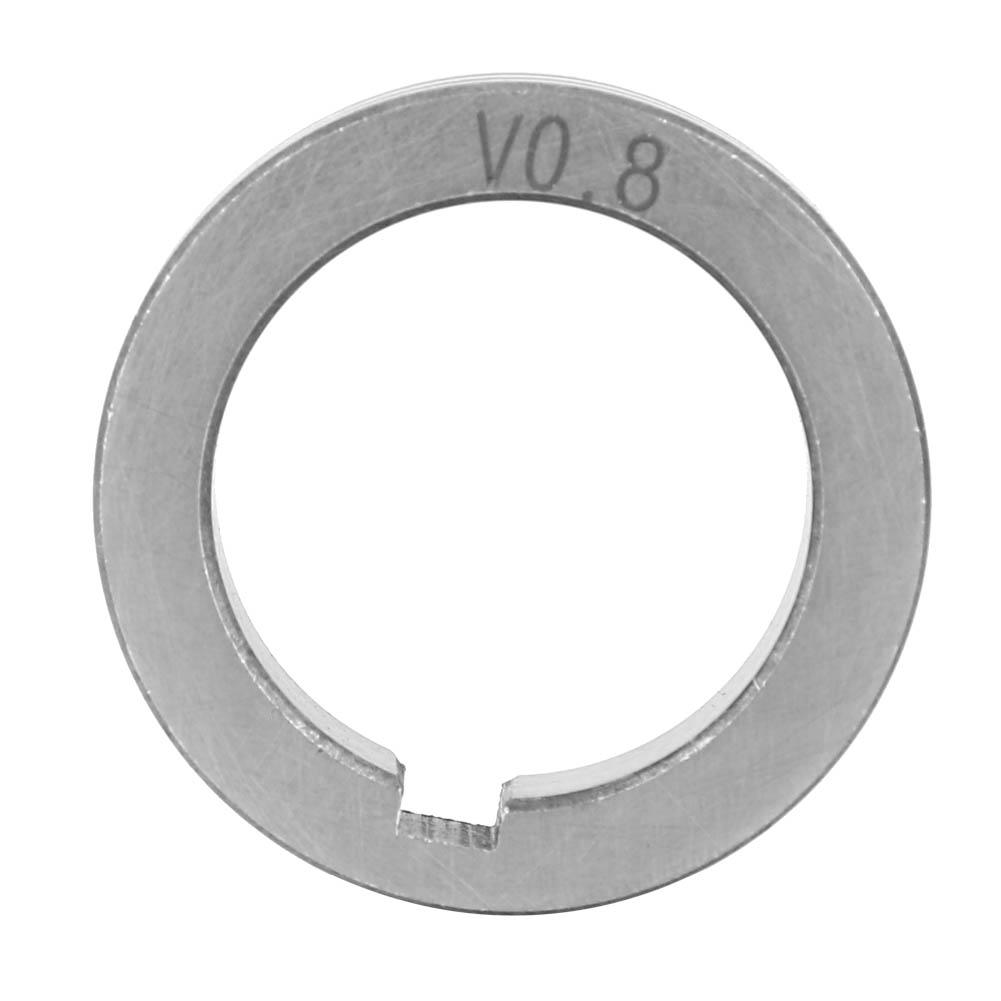 35mm 1.38in Stainless Steel Wire Feeder Roller 0.8 1.0 1.2 Welding Wire Feeding Guide Wheel(0.8