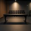 Flat Weight Bench Stable Fitness Equipment Easy to Clean for Home Gym