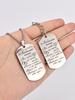 A Gift for My Wife—Stainless Steel Keyring Pendant with Ring Design, Ideal Gift for Men, Couples, Boyfriend, Family & Friends