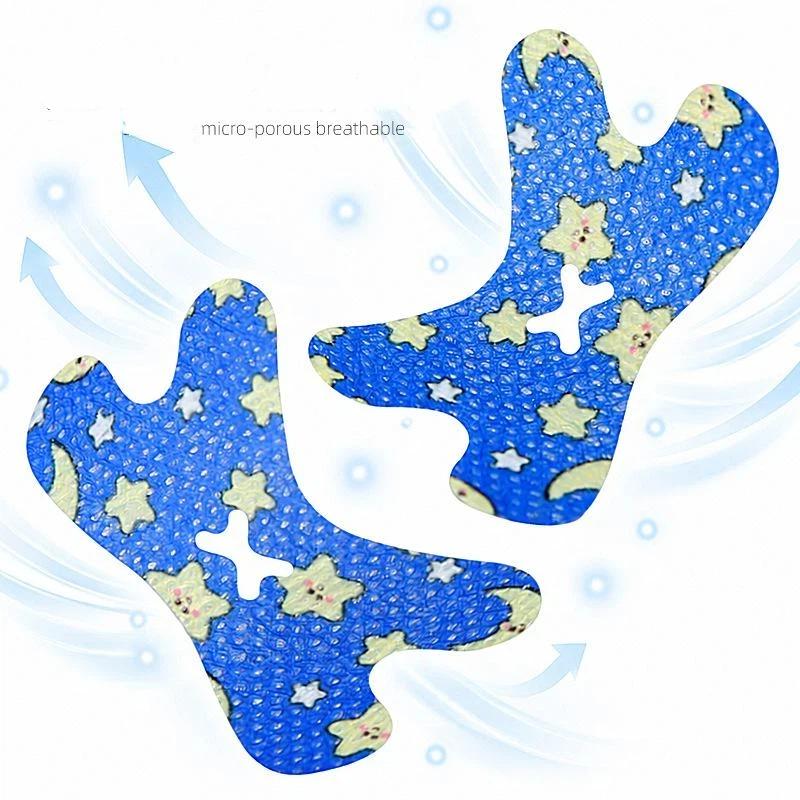 10 Pcs Anti Snoring Mouth Tape Breath Right Aid Stop Snoring Nose Patch Good Sleeping Aid Mouth Guard Device