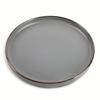 2 Pack Stoneware Salad Plates Microwave Dishwasher Freezer Safe Round Dinnerware Versatile Use Elegant Design Easy Clean