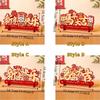 Cartoon Horse Year Ornament Traditional Blessing Fu Character Decoration Chinese Style Zodiac Horse 3D Decoration Crafts