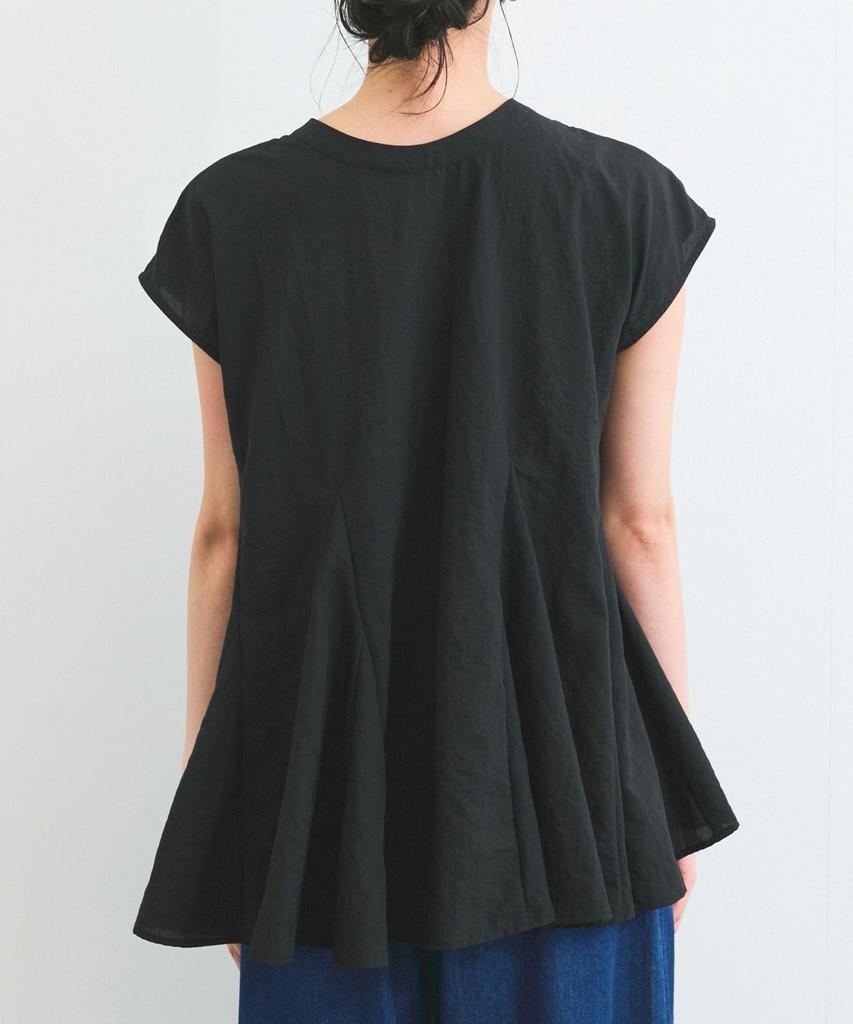 Skipper Flare Sax [BIS] Women's Blouse, Wrinkle-Resistant/Washable, (48)