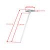 RV Waste Valve Extension Tube, 2 Pack 9"" Extension Rods Facilitates Waste Management, Compatible