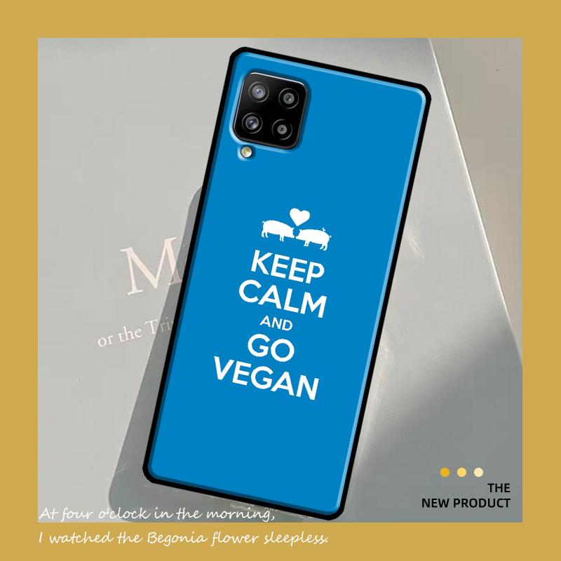 Go Vegan Case For Samsung Galaxy A54 A34 A13 A23 A33 A53 A73 A12 A22 A32 A52 A51 A71 A14 Cover