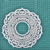 Children Floral Round Shape Design Emboss Cutting Die DIY Scrapbook Stencil Mold