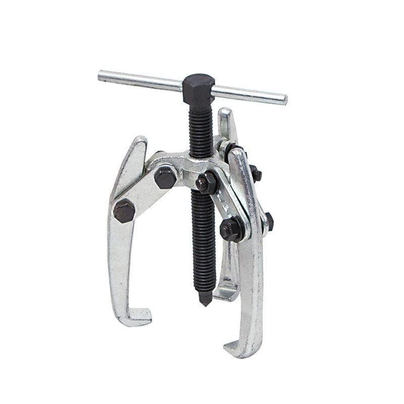 Auto Repair Mechanic Tools 3 Jaw Automotive Gear Puller Bearing Wiper Chain Removal Tool Steering Wheel Extractor серебряный