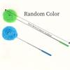 Ceiling Fan Dust Collector with Retractable High Reach -Slip Lock Detachable Brush Heads Feather Duster Attachment Machine Washable Free Operation