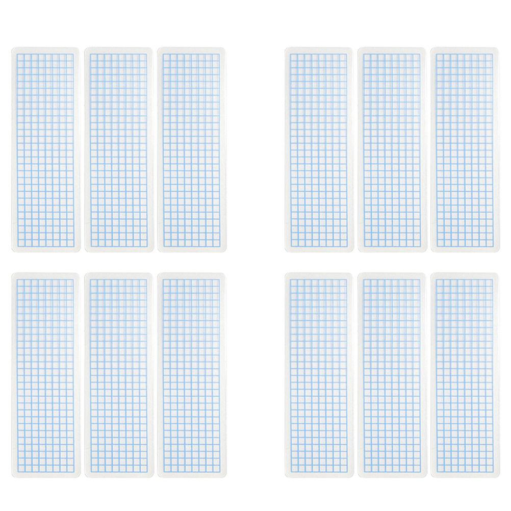 40Pcs Washi Tape Sample Boards Plastic Organizer Large Capacity Office School Home Storage Holder Washi Tape Organizer