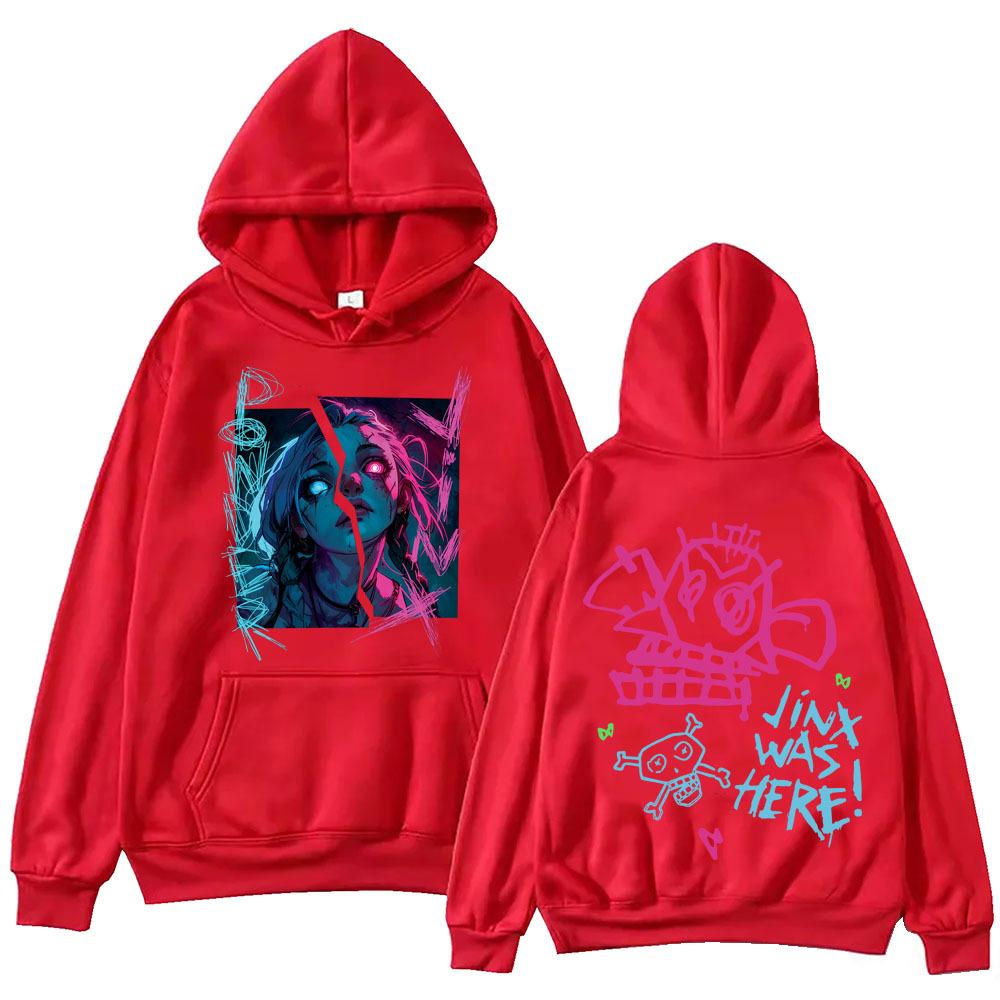 Printed Hoodie Harajuku Hip Hop Pullover Tops Sweatshirt