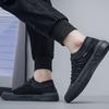 Fashion Non Slip Casual Shoes for Men Lightweight Plain Gray Sneakers In Promotion Legitimate 2025 Trend Designer Luxury Work Man Shoe