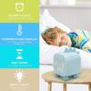 Réveil pour enfants - CZYDDD - Dinosaure mignon - Veilleuse - Minuteur 1–60 min - Entraîneur de sommeil