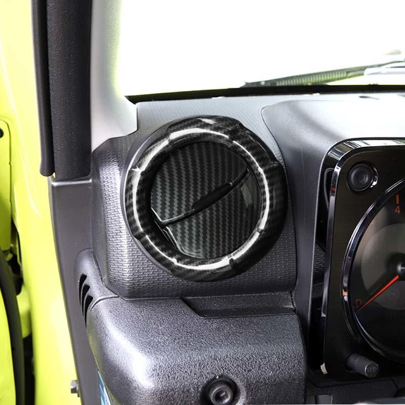  ABS Car Gear Shift Decoration Air Conditioning Control Panel Window Lifting Switch Stickers for Suzuki Jimny 2019 Up Interior Accessories