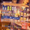 Stress‑relief 3D Miniature Scene Stickers Izakaya Scene DIY Cabin Scene Sticker  Toy